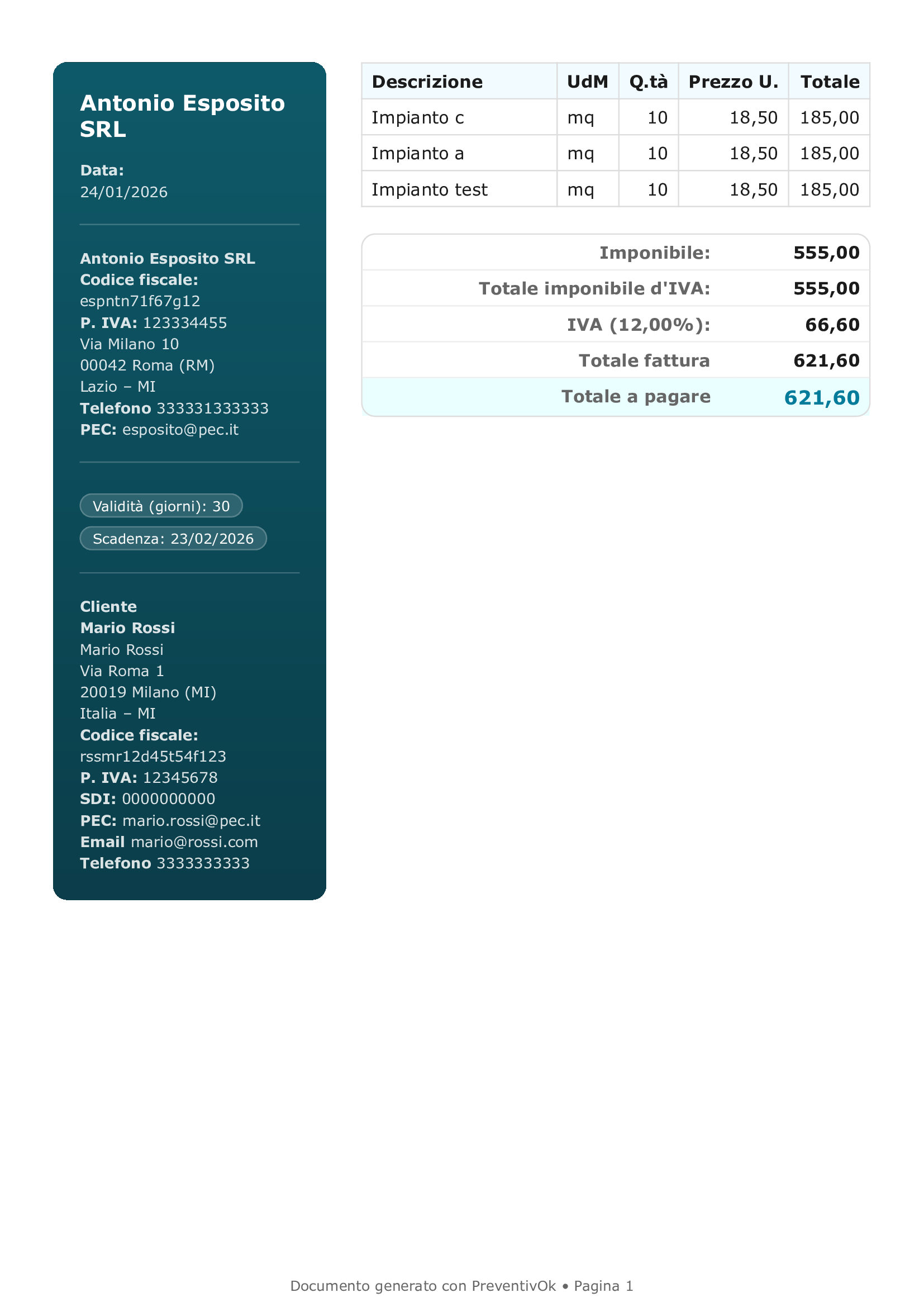 Sidebar Business